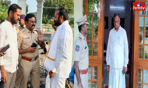 Sand politics between TRS and Congress in Peddapalli district