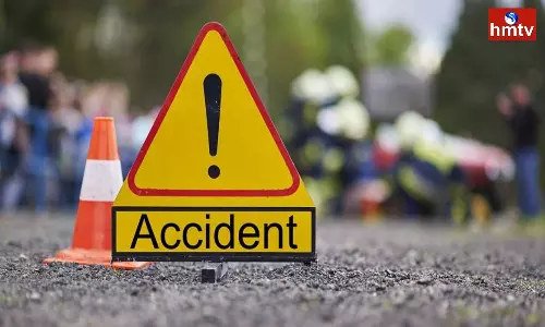 Road Accident In Vizianagaram Road Accident In Vizianagaram