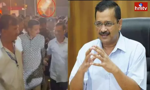 Attack on Delhi CM Arvind Kejriwal in Gujarat election campaign