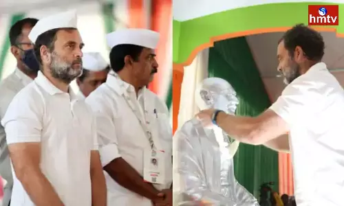 Bharat Jodo Yatra Karnataka on the Third Day | Telugu News