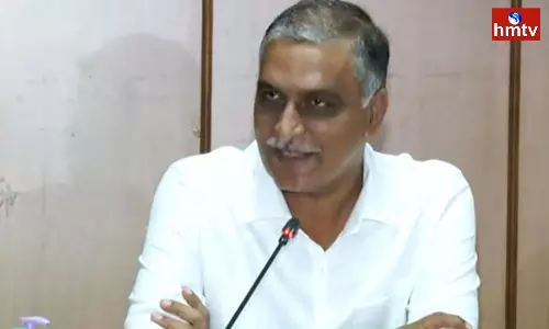 Minister Harish Rao Criticism of the Central Government