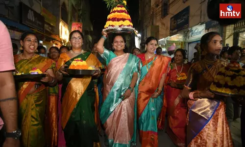 Bathukamma Celebrations in Kukatpally