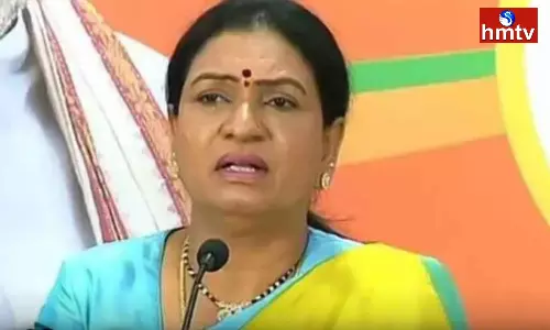 DK Aruna Comments On CM KCR DK Aruna Comments On CM KCR