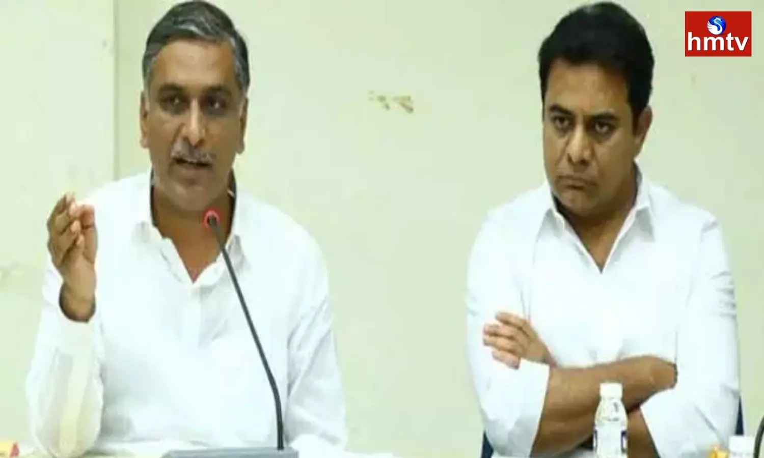 Ministers KTR and Harish Rao Meeting on Munugode By Election Ministers KTR and Harish Rao Meeting on Munugode By Election