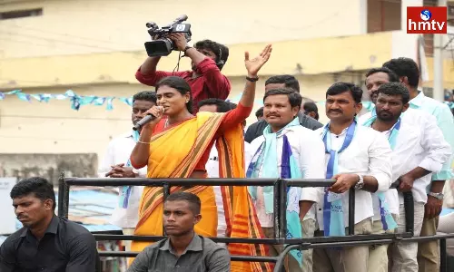 YS Sharmila Padayatra to Reach Kamareddy on 8th of this Month
