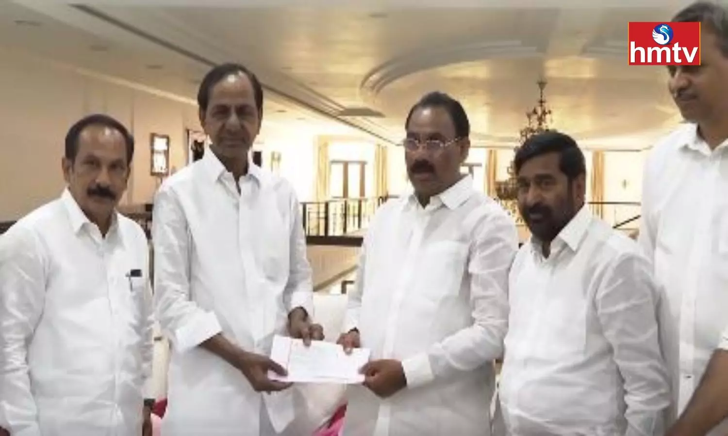 CM KCR Issue B-Form To Kusukuntla Prabhakar Reddy