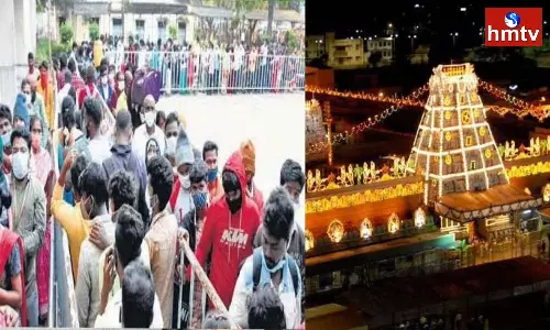 Devotees Flocking To Tirumala for Darshan