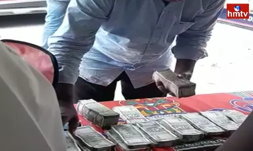 13 Lakhs Seized in a Car at Gudapur