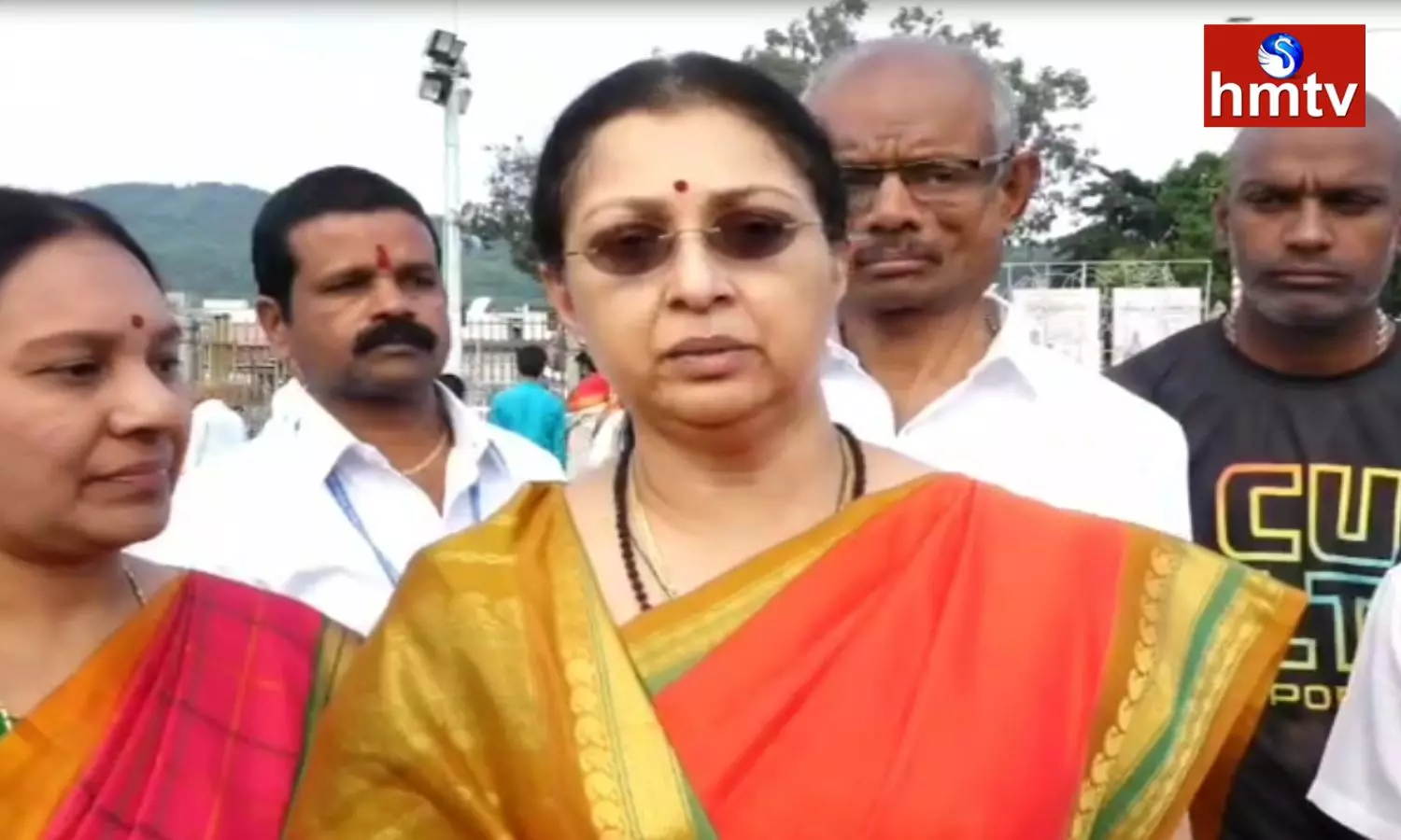 Movie Actress Gautami Visited Tirumala