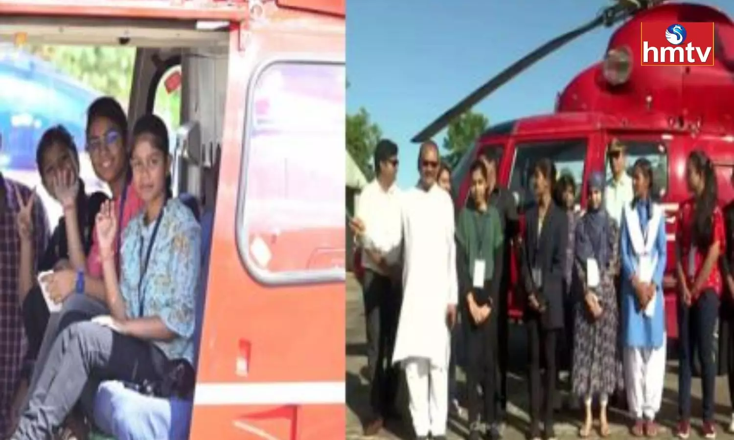 Class 10, 12th Toppers Taken on Helicopter Ride in Chhattisgarh