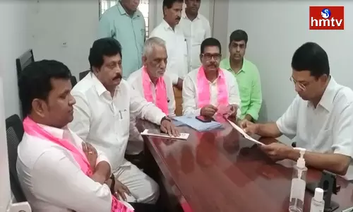 TRS Team Complaint to EC Against Komatireddy Raj Gopal Reddy