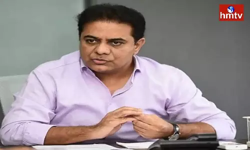 Minister KTR Satires on BJP on Twitter