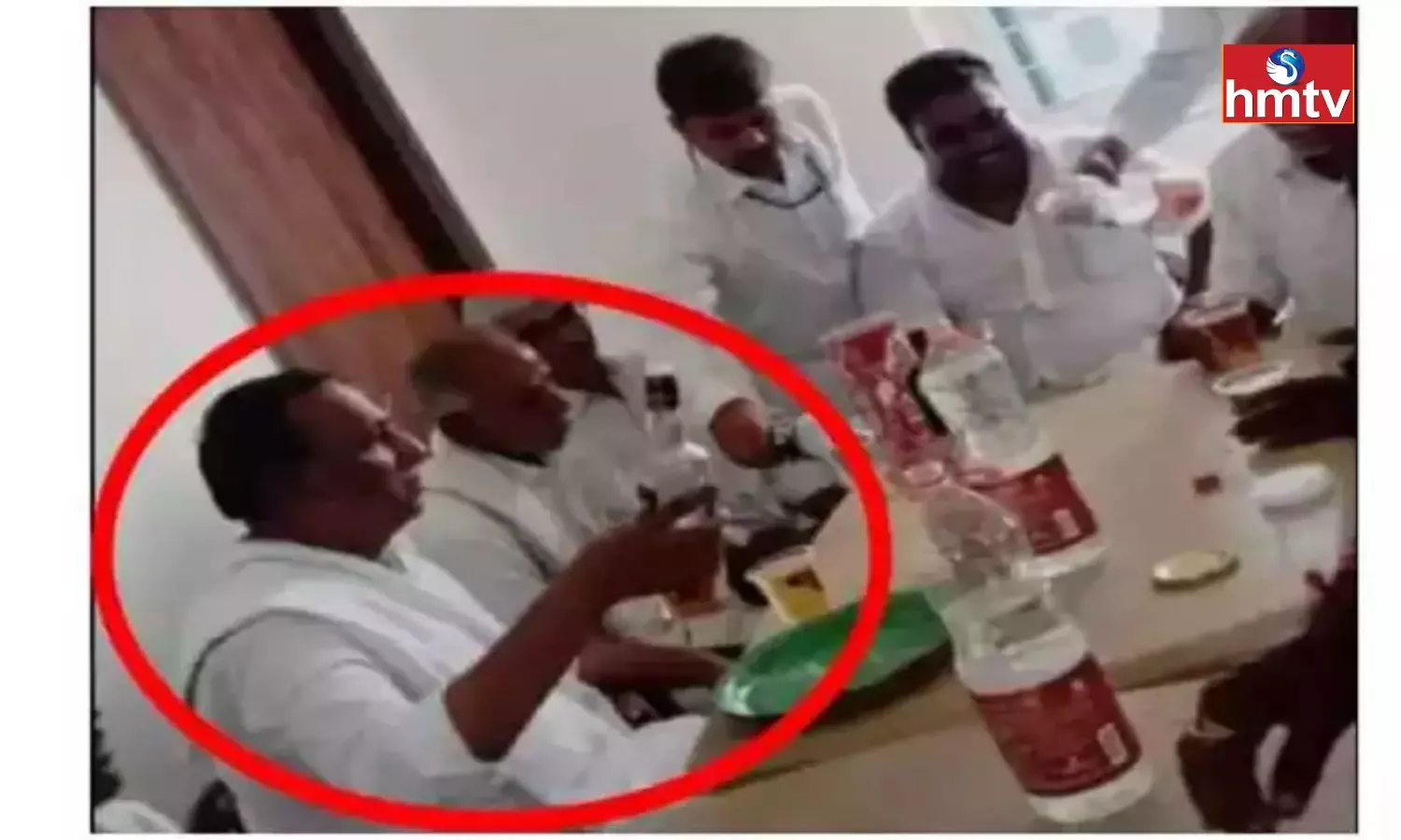 Minister Mallareddy Reacted To The Alcohol Photos
