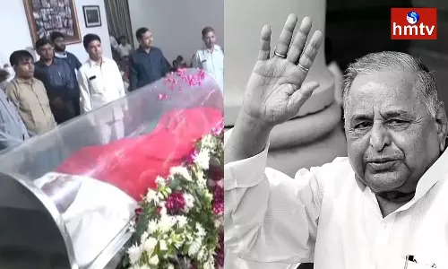 Mulayam Singh Yadav Funeral Today Mulayam Singh Yadav Funeral Today