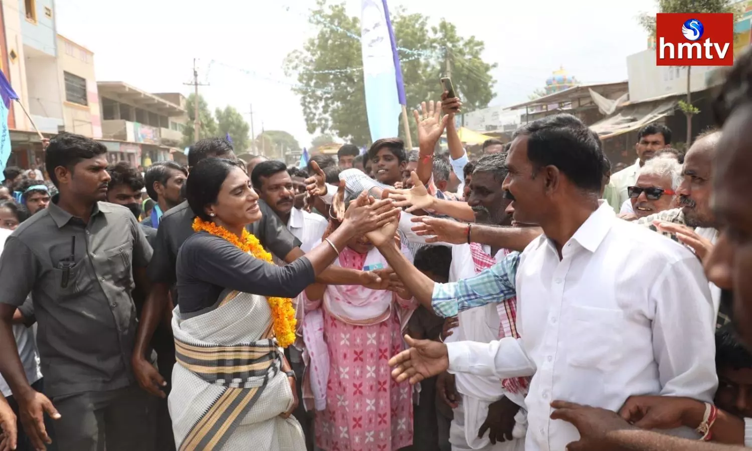 YSRTP Chief YS Sharmila Padayatra in Jukkal | TS News