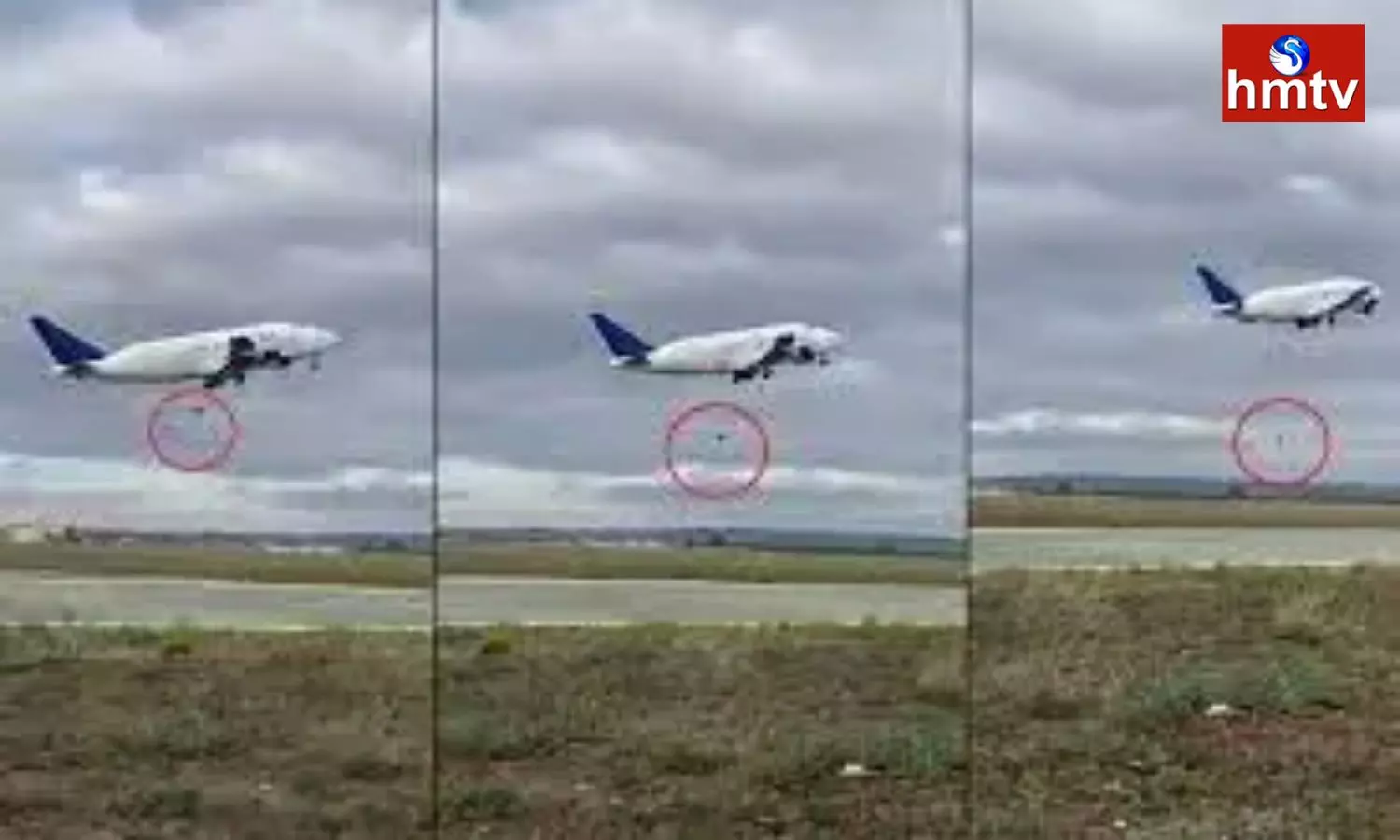 A Wheel Fell off a Boeing Dreamlifter after Takeoff in Italy