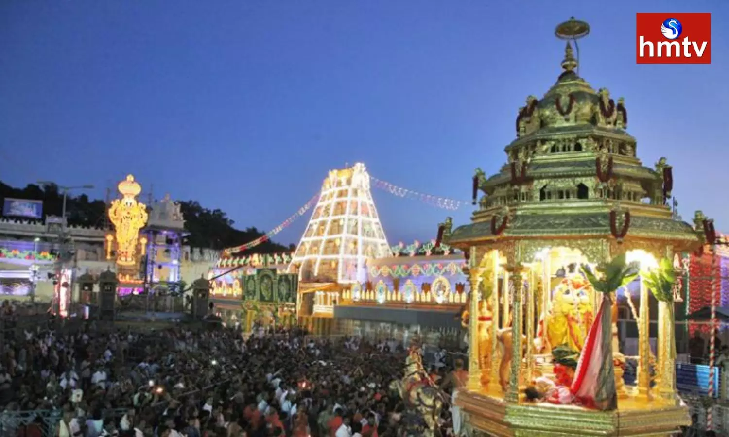 Continual Rush of Devotees in Tirumala | AP News