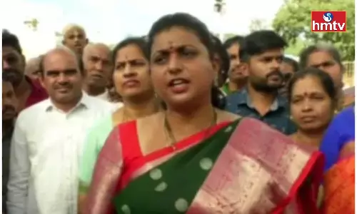 Minister RK Roja Slams Chandrababu and Balakrishna