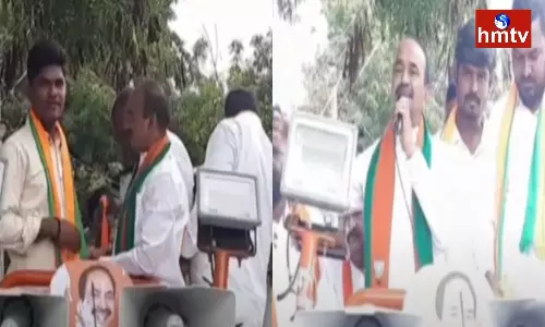 Etela Rajender In By Election Campaign