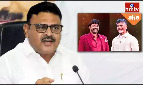 Minister Ambati Rambabu Comments on Balakrishna Unstoppable Show Minister Ambati Rambabu Comments on Balakrishna Unstoppable Show