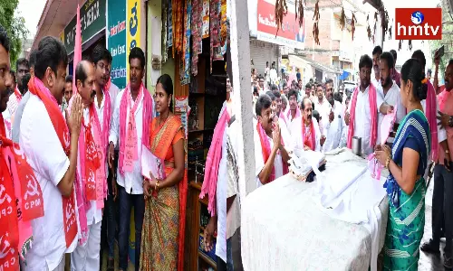 Minister Talasani Participated in the By Election Campaign Munugode