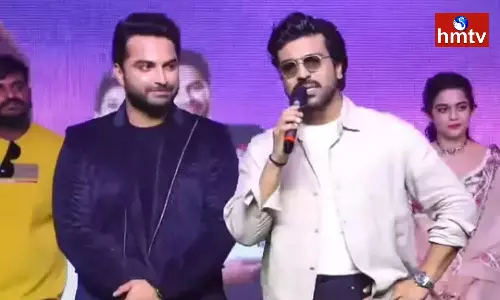 Ram Charan Praised Vishwak Sen | Tollywood