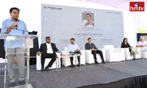 Minister KTR: రోచే ఫార్మా రెండో డేటా అనలిటిక్స్ సెంటర్‌ ప్రారంభం