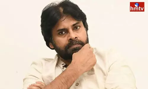 Pawan Kalyan left for Hyderabad from Vijayawada