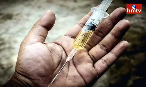 Unknown Person Came on a Bike and Gave an injection and Ran Away