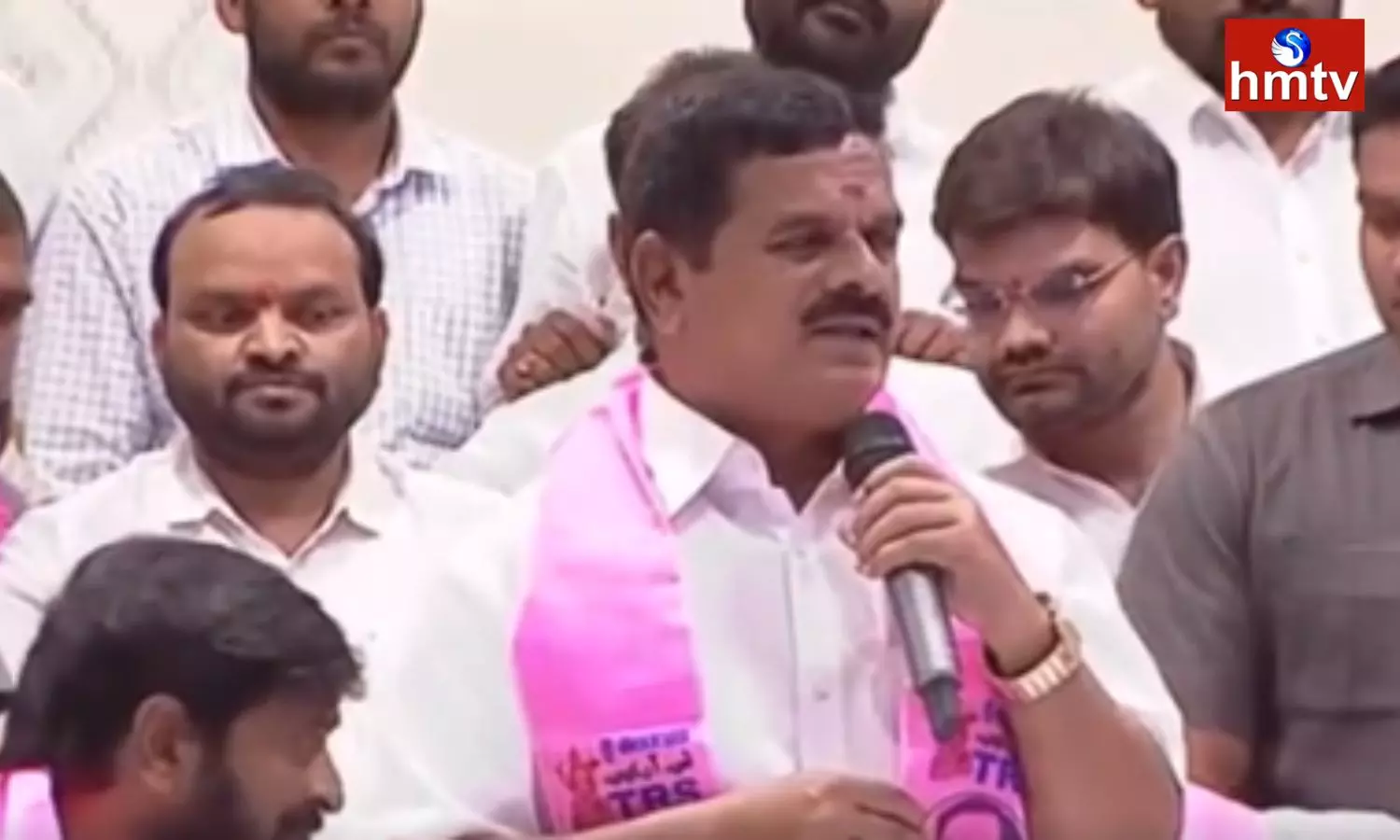 Swamy Goud said that he is happy to join TRS