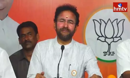 Minister Kishan Reddy Fire On CM KCR