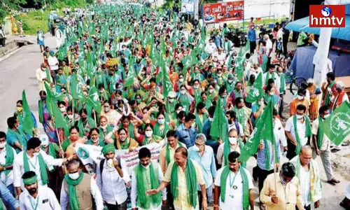 Amaravathi Farmers Maha Padayatra