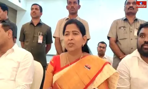 Home Minister Meeting With Collector, Police officers and Senior Leaders in Vijayawada