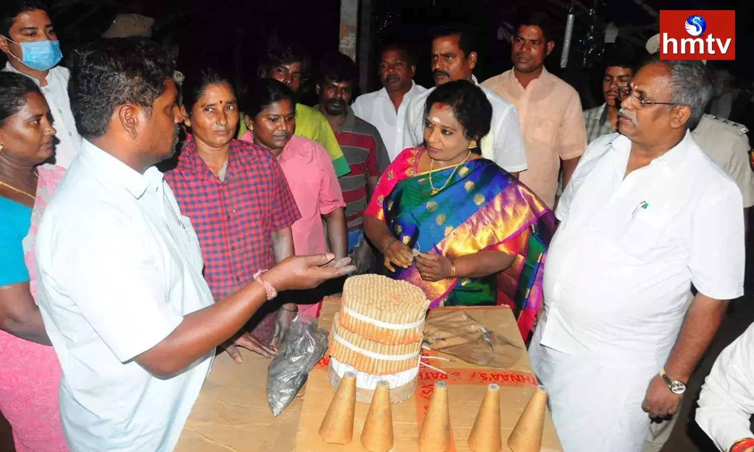 Governor Tamilisai Soundararajan Made a Surprise Inspection at the Firecracker Factory