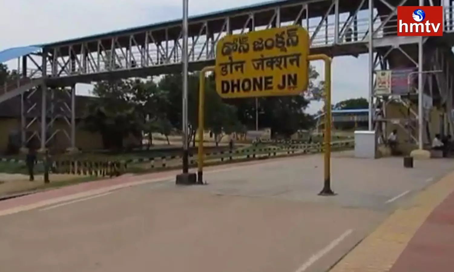 Goods Train derailed near Dhone Railway Station