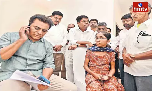 Interesting Phone Conversation Between Ministers KTR and Harish Rao