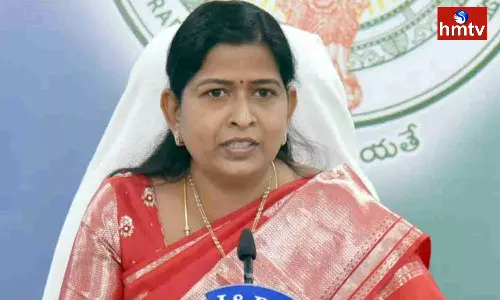 Taneti Vanitha Comments On Amaravati Farmers Padayatra Taneti Vanitha Comments On Amaravati Farmers Padayatra