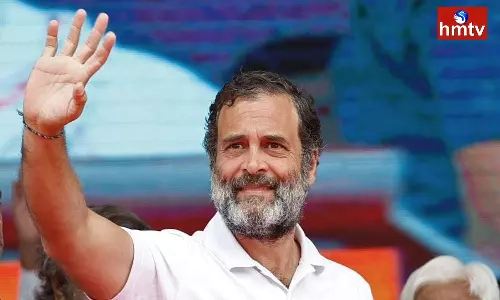 Rahul Gandhi Padayatra Ended the First Day in Telangana Rahul Gandhi Padayatra Ended the First Day in Telangana