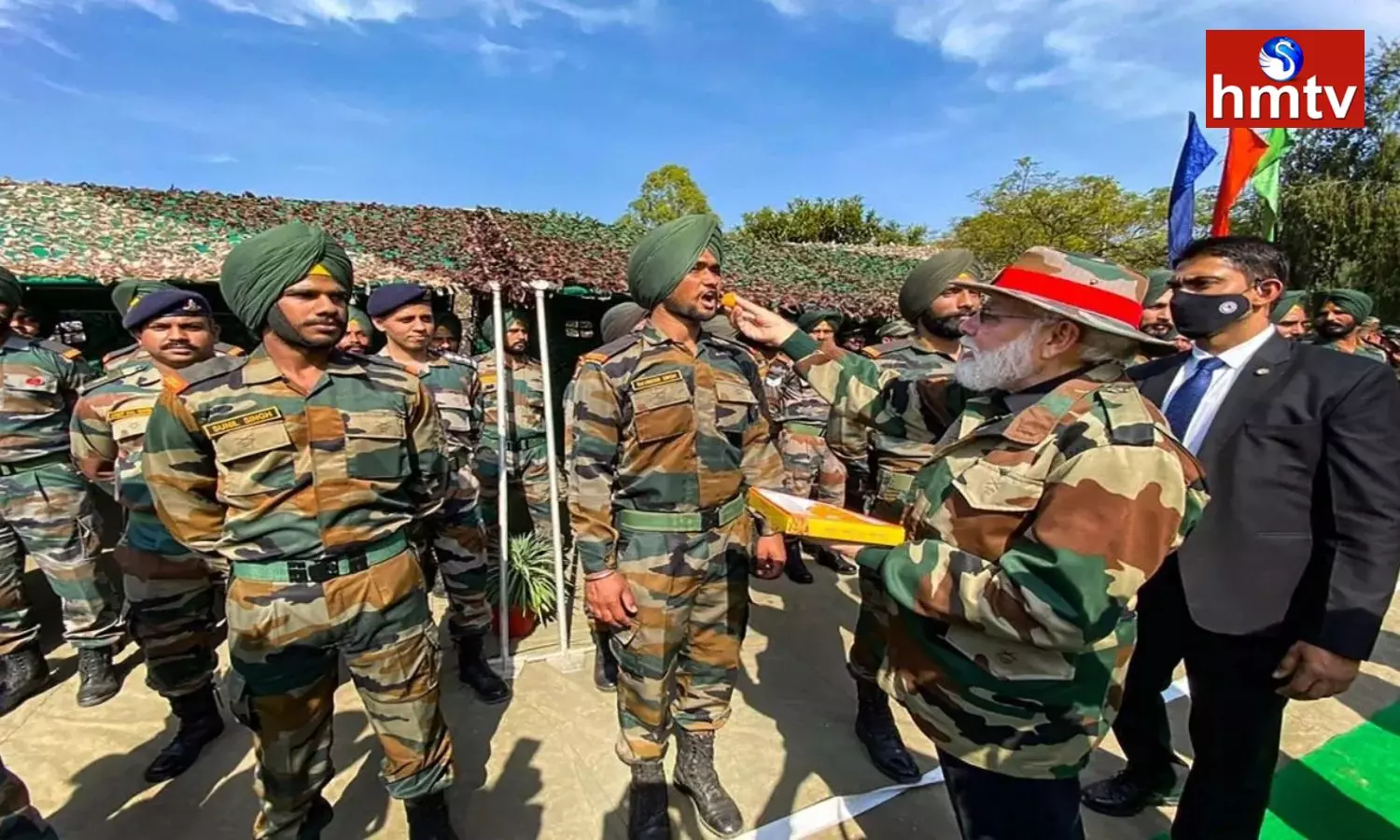 PM Modi Celebrated Diwali With Soldiers