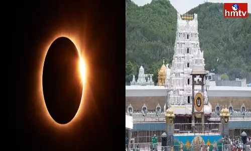Tirumala Temple Closed Due to Solar Eclipse