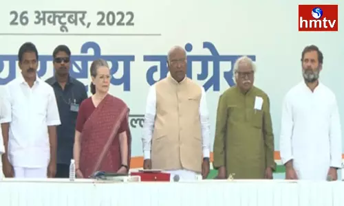 Mallikarjun Kharge is the President of the Congress Party