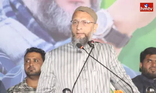 Sensational Comments of MIM Chief Asaduddin Owaisi in Karnataka | Telugu News