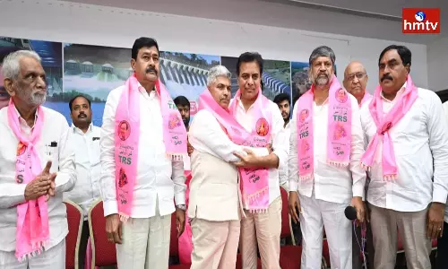 Rapolu Ananda Bhaskar Joined TRS | TS News Rapolu Ananda Bhaskar Joined TRS | TS News