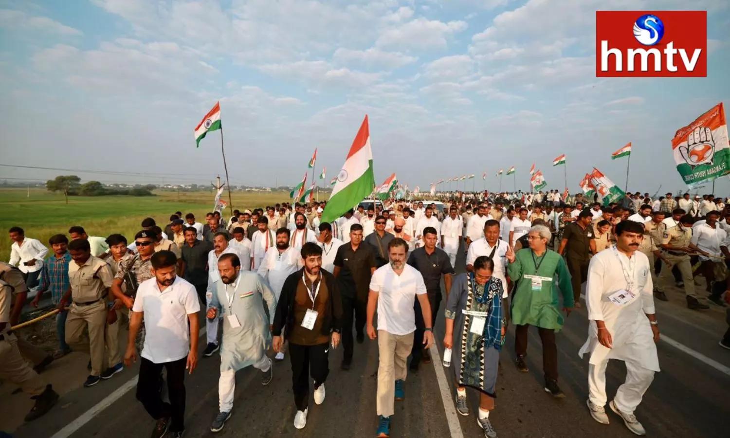 Rahul Gandhi Bharat Jodo Yatra In Telangana