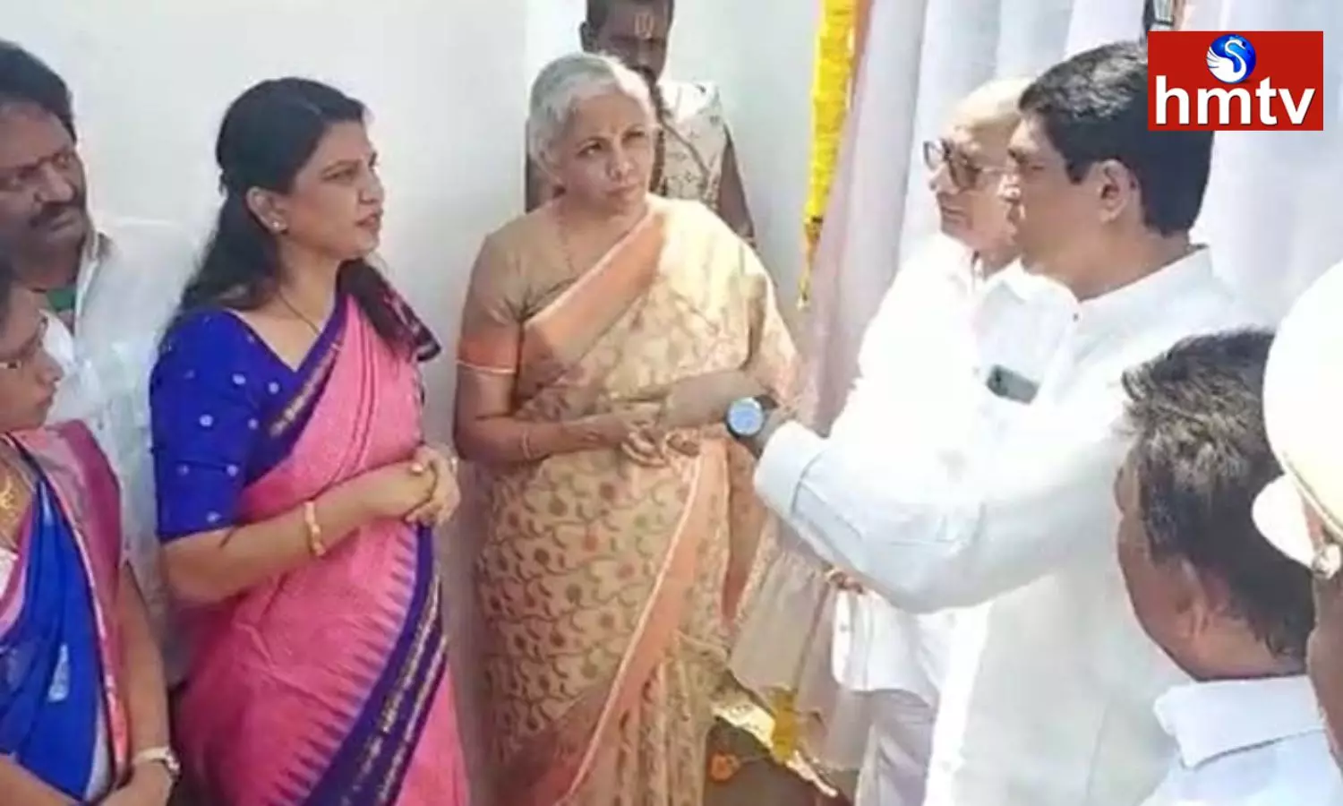 Union Finance Minister Nirmala Sitharaman Visited West Godavari District