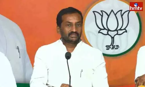 MLA Raghunandan Rao Will File a Complaint With the ED Regarding the farmhouse Case MLA Raghunandan Rao Will File a Complaint With the ED Regarding the farmhouse Case