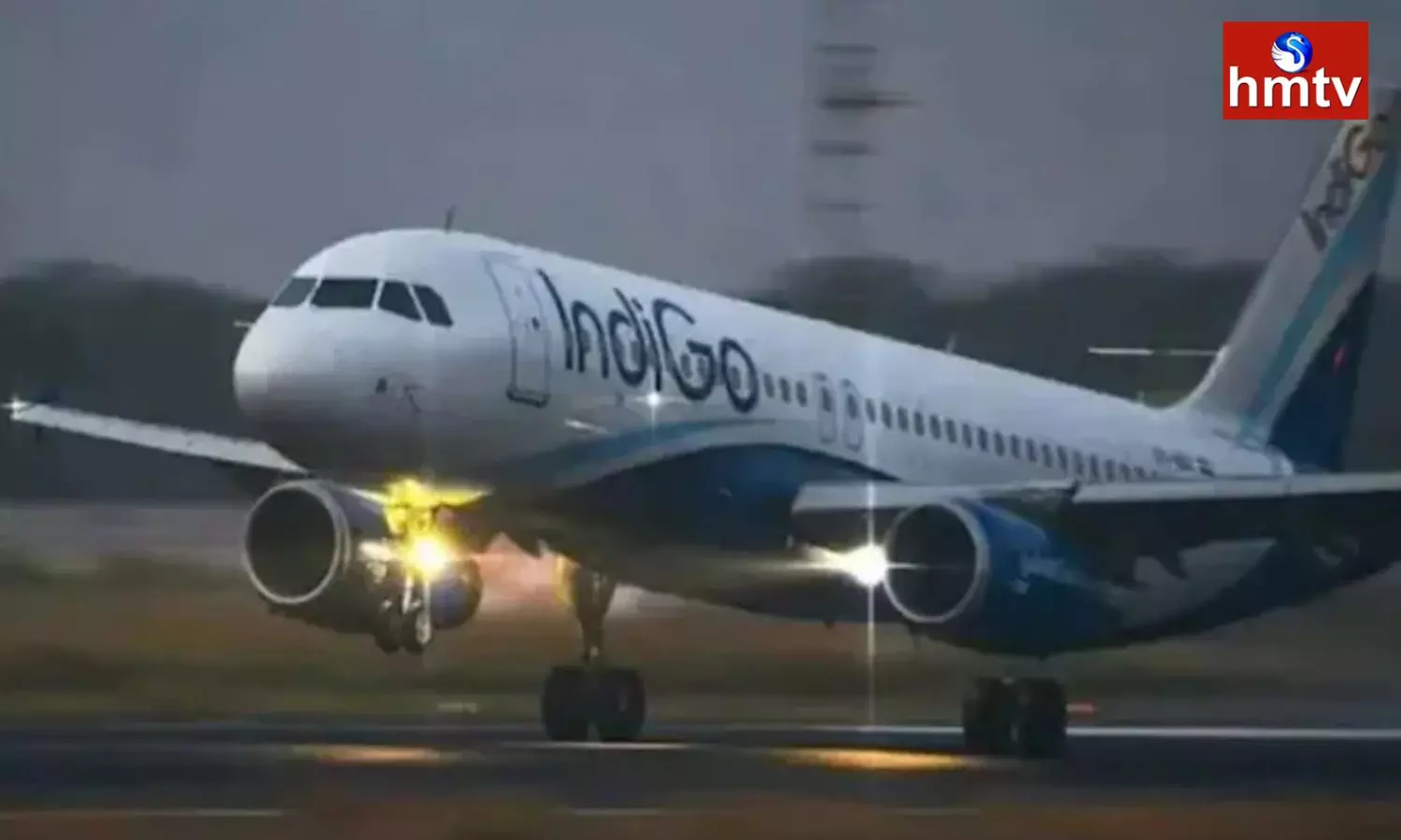 Indigo Plane Engine Catches Fire Before Take Off In Delhi Airport