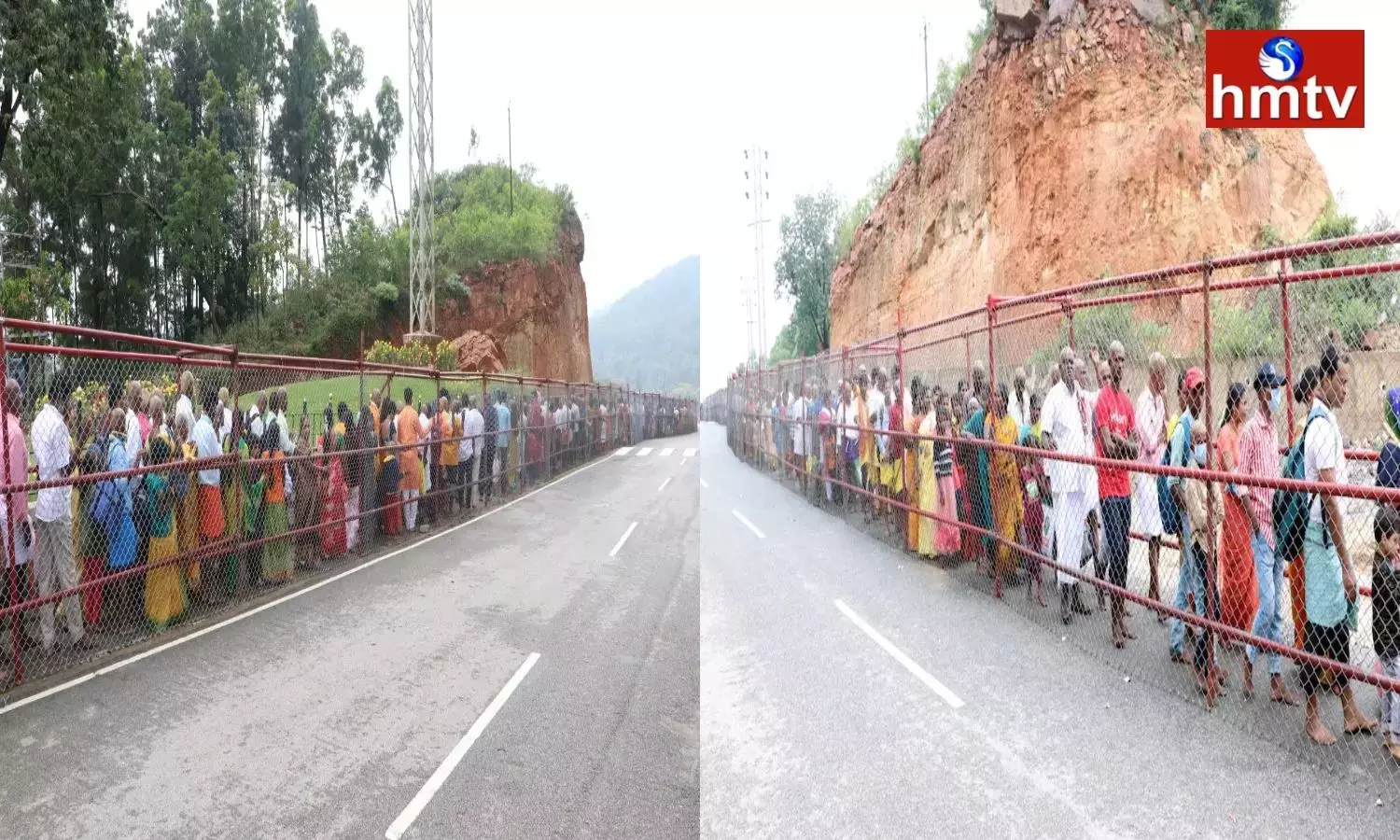 Huge Devotees Rush At Tirumala Tirupati Temple