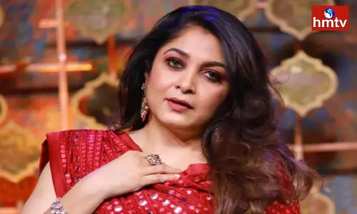 Ramya Krishnan is Busy With Dubbing Work