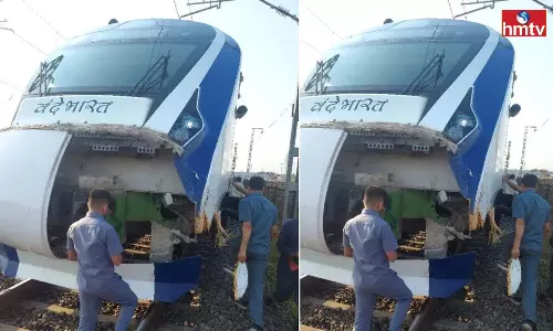 Vande Bharat Express Damaged Again on Mumbai Gandhinagar Route